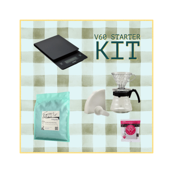 Slow coffee V60 starter kit