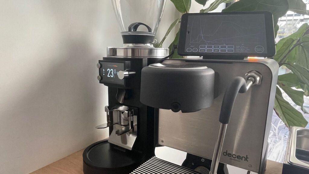 Mahlkoenig ES65GBW + Decent espresso 